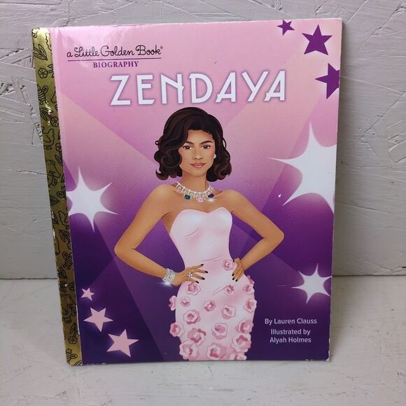 NEW Zendaya A Little Golden Book Biography 2024 - Picture 1 of 3